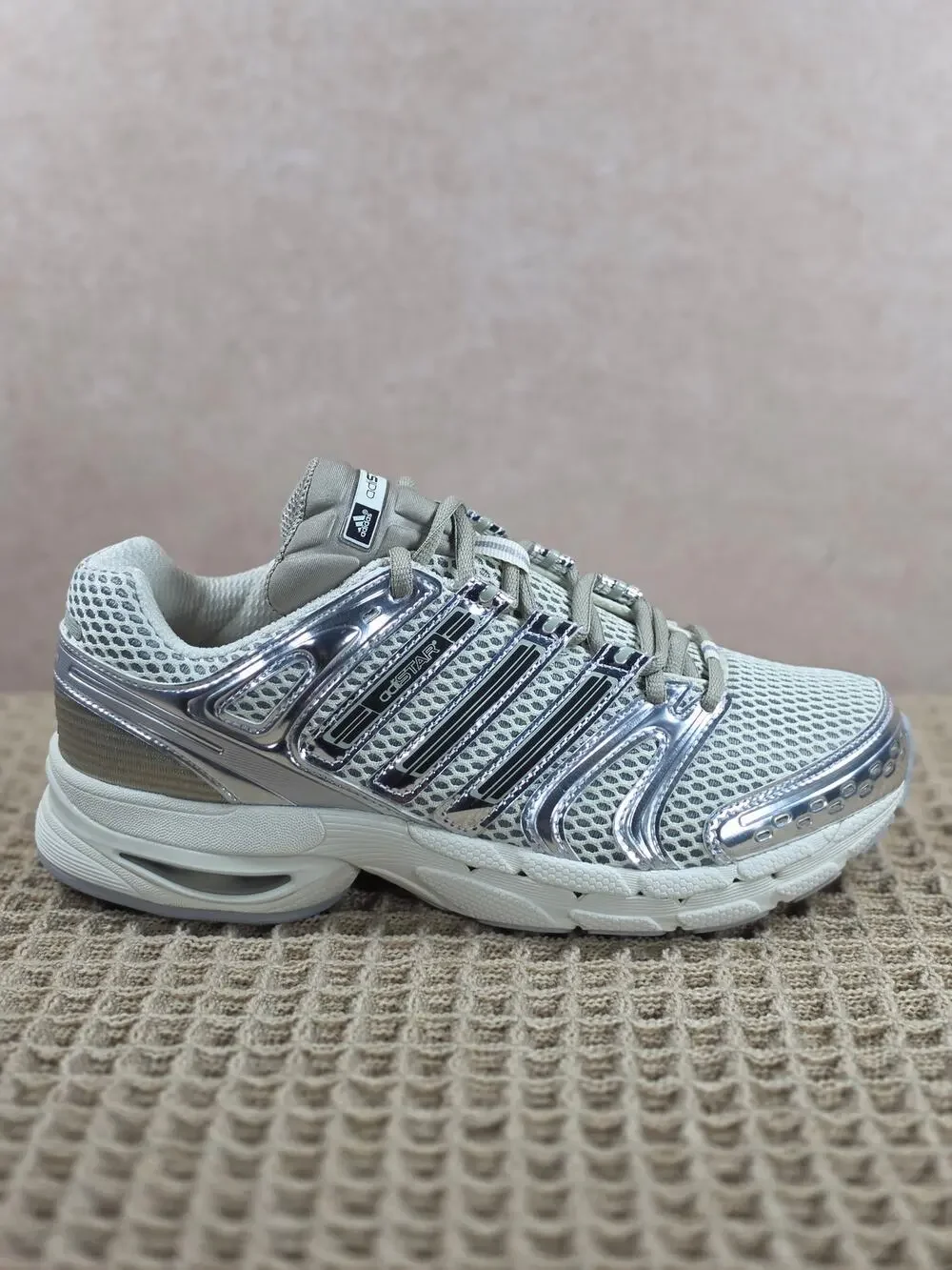 Adidas Adistar Control 5 W Women’s 8 White Silver Sesame – Brand New